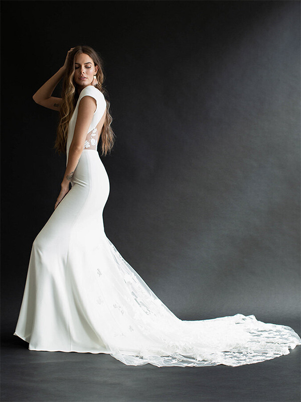 Anais Anette - Revelle Bridal - Lace Applique - Comfortable wedding dress fabric