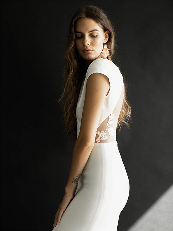 Anais Anette - Revelle Bridal - Lace Applique - Comfortable wedding dress fabric4