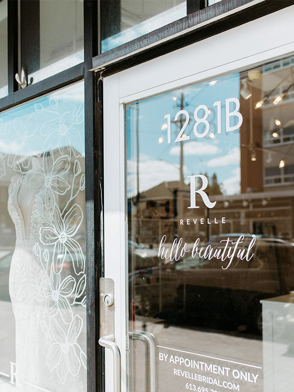 Revelle Bridal Front Door