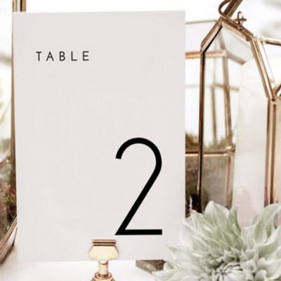 Table 2 - Revelle Bridal - Sacha - Chic and Simple Bridal Look