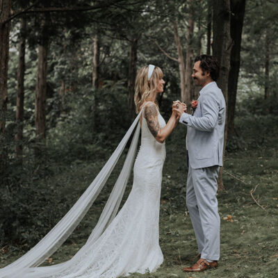 Revelle Bridal Styled Shoot at Revelle Bridal Ceremony Forest