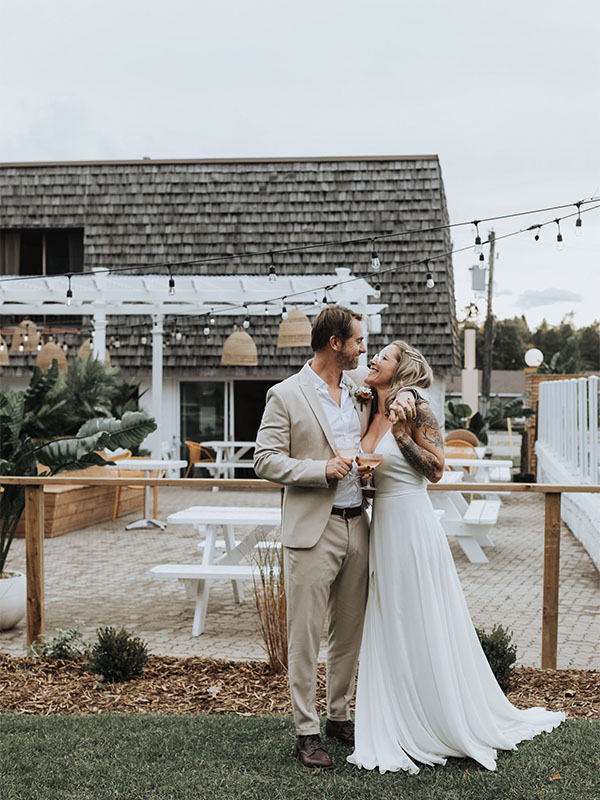 Revelle Bridal Styled Shoot at June Motel ceremony decor