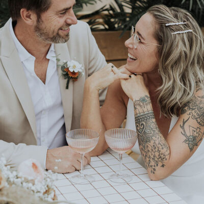 Revelle Bridal Styled Shoot at June Motel champagne