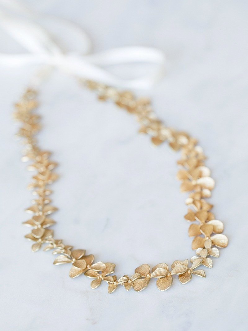 Revelle Bridal Boutique Ottawa - Davie and Chiyo - Gilded Orchid Vine