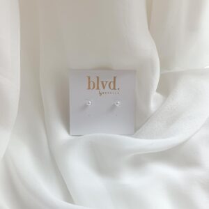 BLVD Bridal Jewelry Lake Pearl Earrings