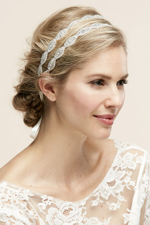 Poppy ii sash untamed petals headband revelle bridal boutique accessories for the modern bride boho chic