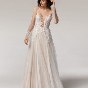 Sapphire by Anna Kara Revelle Bridal bohemian wedding dress