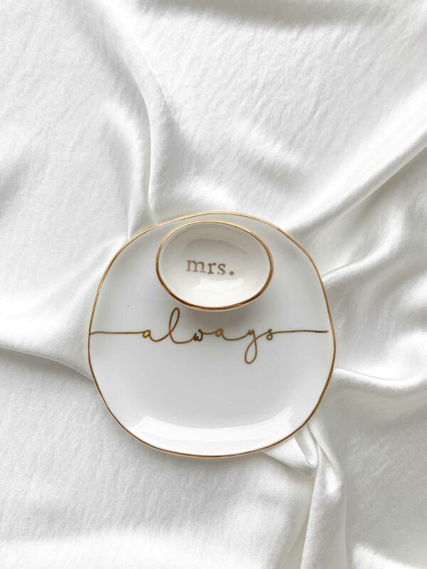 Ring Dishes by Blvd by Revelle Bridal Accessories wedding gift ideas mrs always