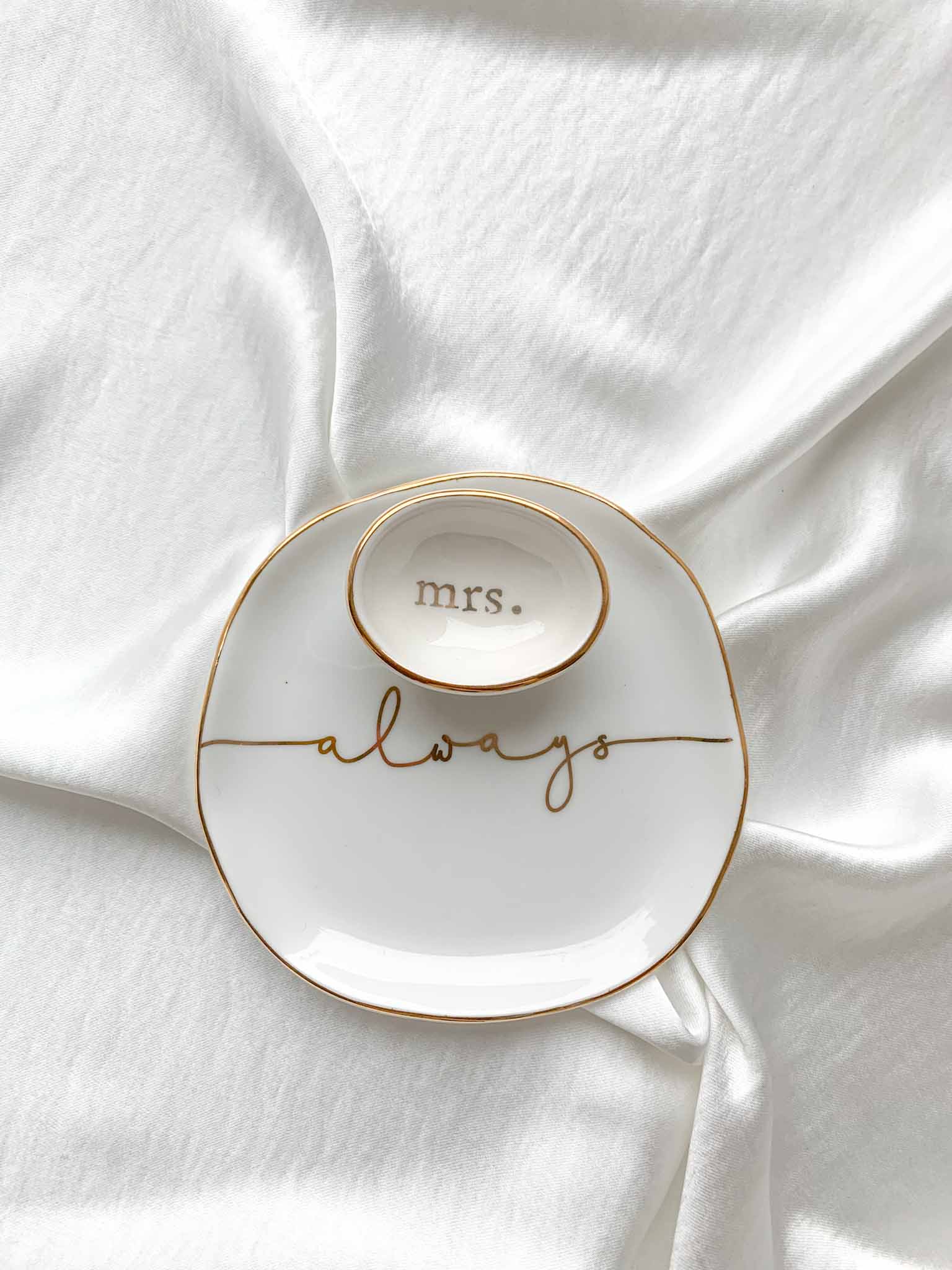 Bride on sale ring dish