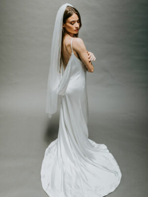 Day Dream Veil by Untamed Petals at Fingertip Length available at Revelle Bridal for Purchase