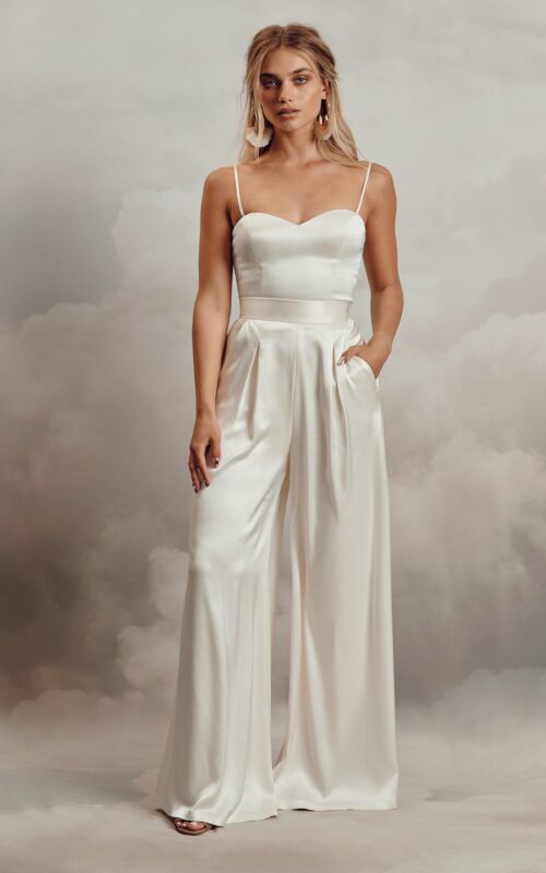 Catherine Dean bridal pants Revelle Bridal