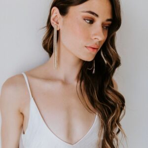 Cancun Earrings by Untamed Petals available for purchase at Revelle bridal Ottawa