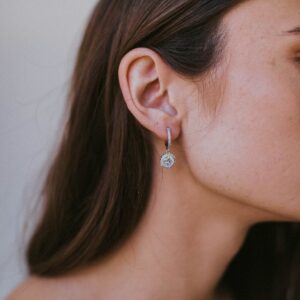 Durant Earrings by Untamed Petals Crystal Bridal Drop Earrings Wedding Jewelry Drops