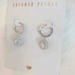 Durant Earrings by Untamed Petals Crystal Bridal Drop Earrings Wedding Jewelry Drops