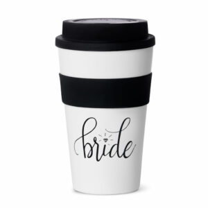 Bride Tumbler 12 Oz Coffee Mug Black
