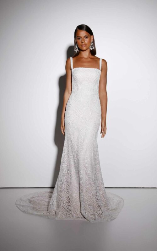 Evie Young Reagan wedding gown