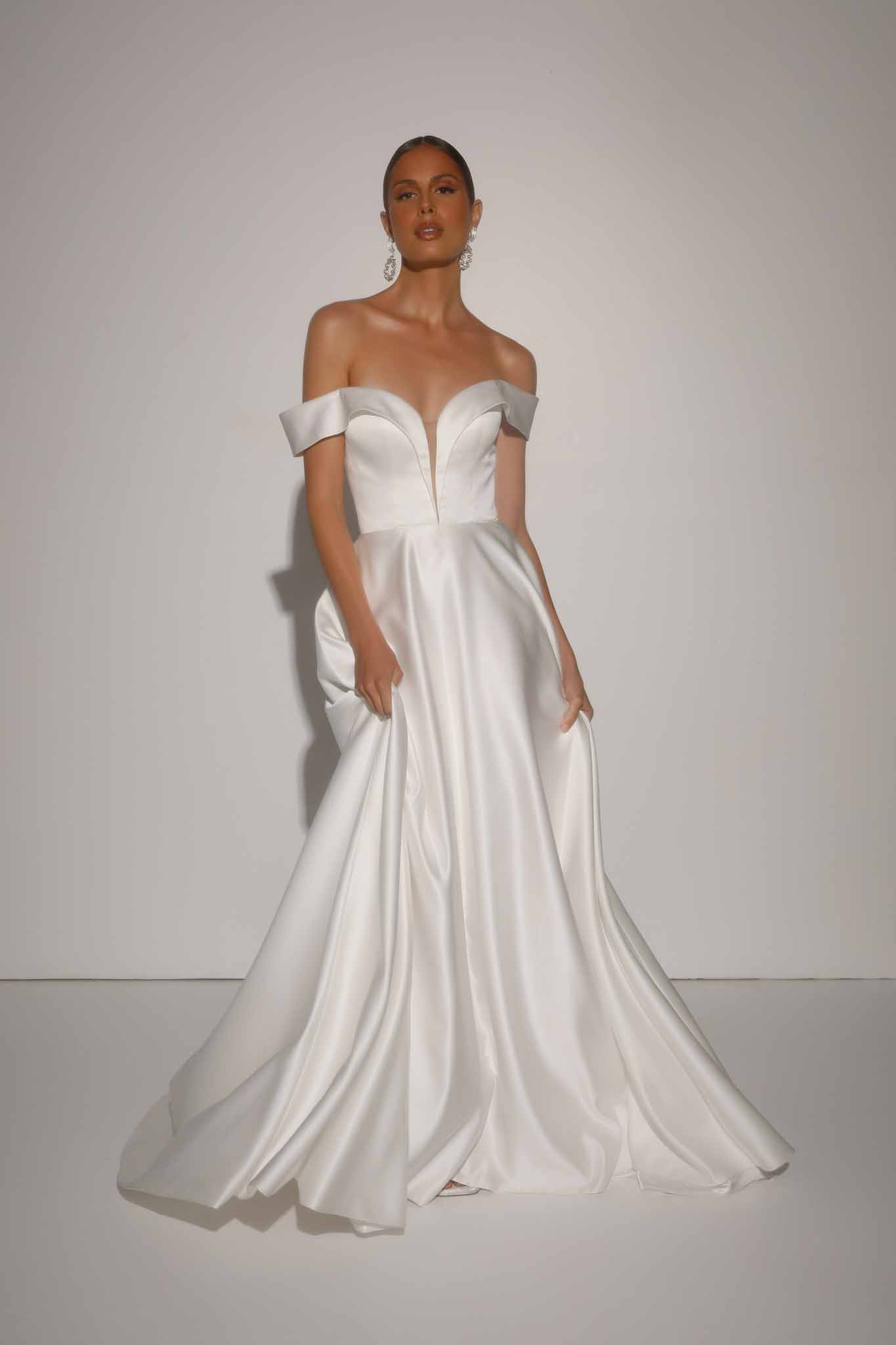Evie Young Miller wedding gown
