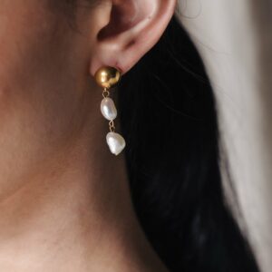 Iris Earrings Jade Oi Wedding Jewelry Model