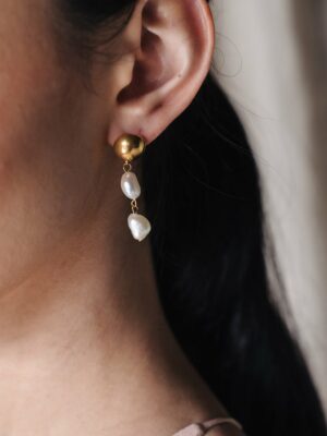 Iris Earrings Jade Oi Wedding Jewelry Model