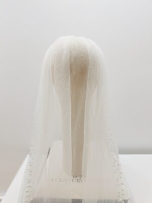 Anderson Veil BLVD by Revelle Bridal Cathedral Veil Wedding Accessories Ottawa Back