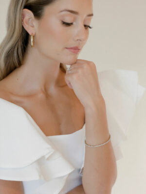 Bevan Bracelet BLVD by Revelle Bridal Wedding Jewelry Tennis Bracelet