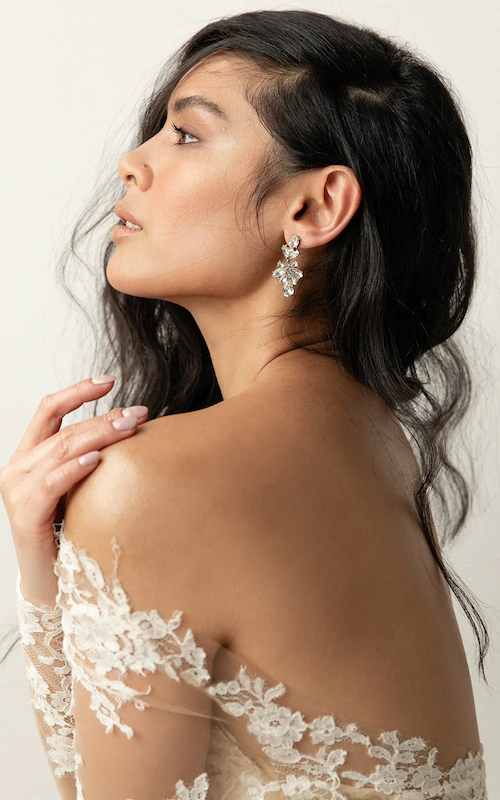 Revelle Bridal Boutique Ottawa - Jewellery and Accessories - Olive and Piper - Marbella Earrings