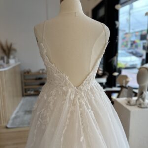 Topaz by Hera Couture Sample Sale Wedding Dress- Back