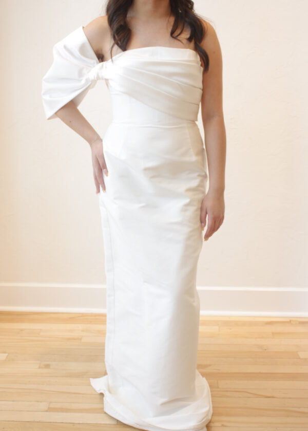Augustine Wedding Dress by Sarah Seven Sheath Strapless