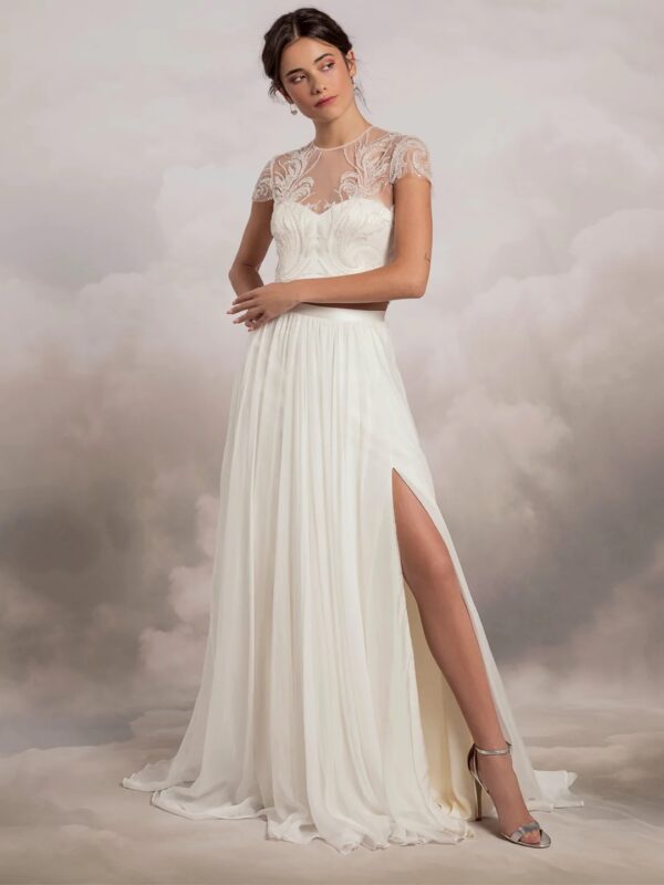 Virginia Topper by Catherine Deane - Bridal Separates Ottawa