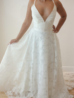 Rose by Truvelle Wedding Dress Lace A-line