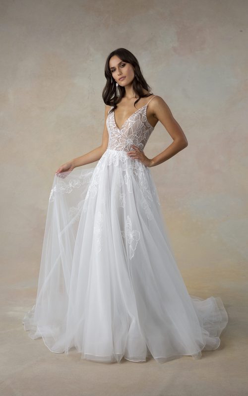 Willa by Tara Lauren | Revelle Bridal wedding dress shop - tulle lace wedding gown designer Ottawa