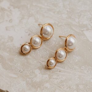 Kiko Earrings by Jade Oi Wedding Jewelry Bridal Earrings