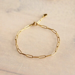 d-amour gold chain bracelet Revelle Bridal accessories - dainty gold bracelet