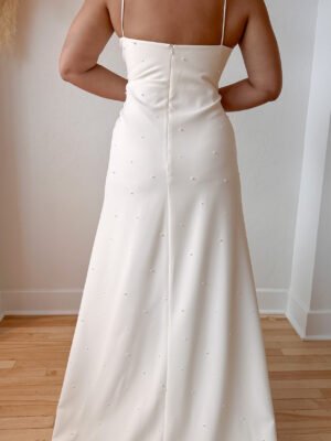 Back of Dion by Sarah Seven - Sample Wedding Dress Sale Ottawa