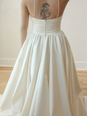 Regina by Sarah Seven Wedding Dress Back