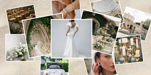 Bijou Tara Lauren wedding Moodboard - bridal inspiration mood board