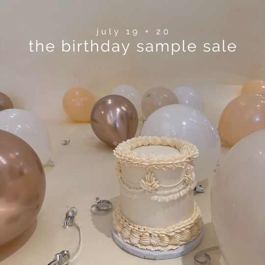 Birthday Sample Sale