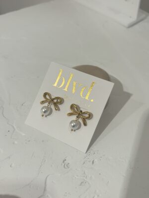 Aleah Bow Earring